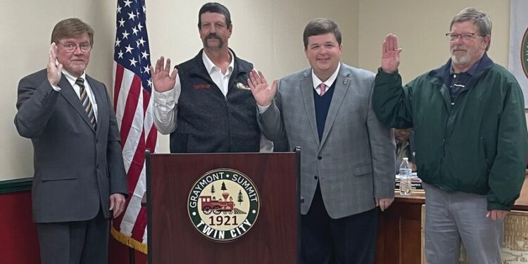 City Commission sworn in; Freeman promoted; ¼ of Twin City roads to be resurfaced