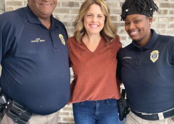 David Emanuel Academy thanks the Stillmore Police Department