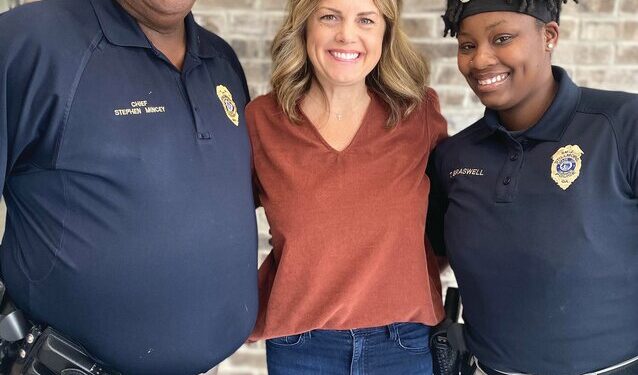 David Emanuel Academy thanks the Stillmore Police Department