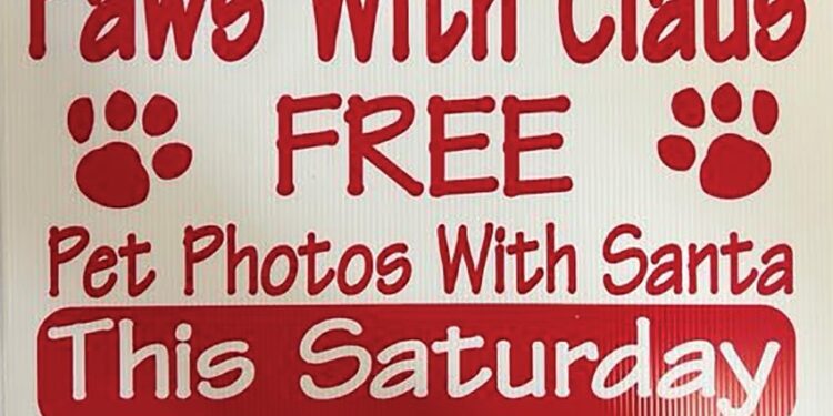 Don’t miss ‘Paws with Claus’