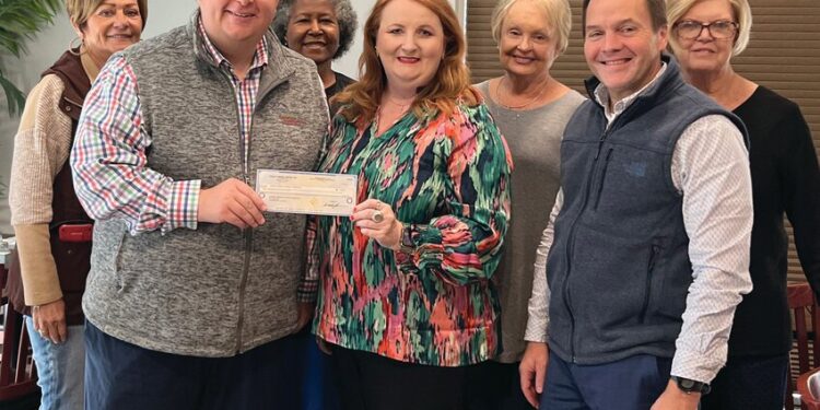 Durden Banking Company donates to EMC Foundation