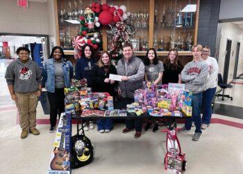 ECI’s CTSO teamed up for the fourth Annual Mayor’s Christmas Toy Drive