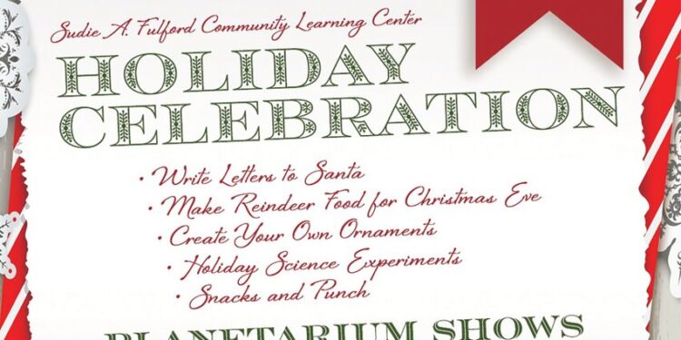 Fulford Center Holiday Celebration to be held