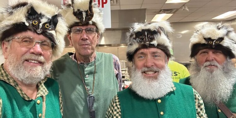 Skunk Brigade attends BOM