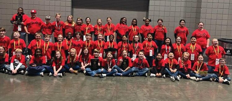 TCE Jr. Beta Club competes at State Convention