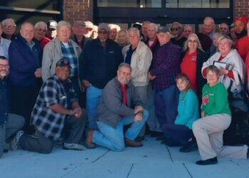 Veterans at the Library meet after Wreaths Across America Day