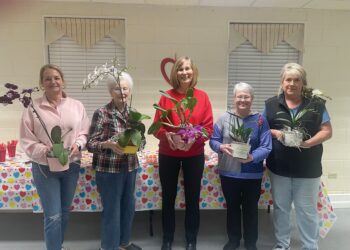 Seedling Garden Club enjoys program on Orchids