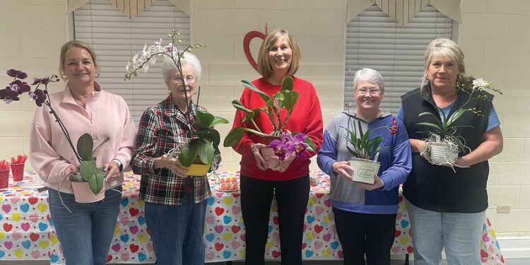 Seedling Garden Club enjoys program on Orchids