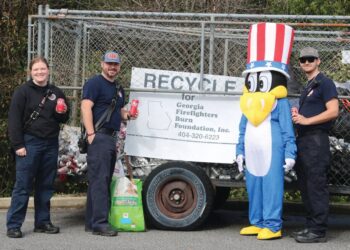 Uncle Birdie visits Swainsboro Fire Department