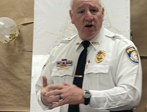 Chief Ellison speaks to Veterans