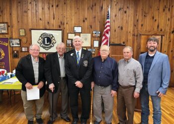 Lions Club members recognized for years of service