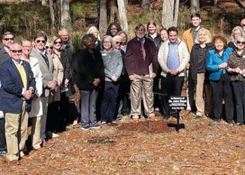 Tree dedication in memory of Dr. John Black