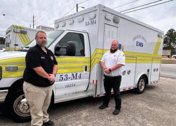 Your tax dollars at work: New ambulance getting ready to roll
