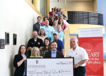 Citizens Bank of Swainsboro supports Emanuel Medical Center with $200,000 donation