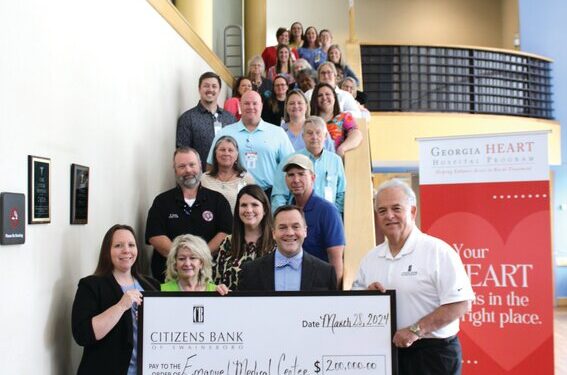 Citizens Bank of Swainsboro supports Emanuel Medical Center with $200,000 donation