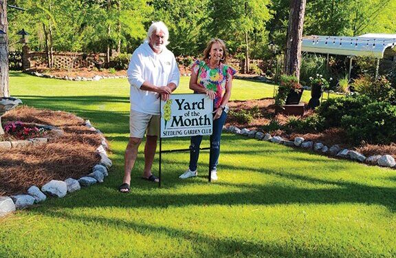 Jordan home chosen for ‘Yard of the Month’