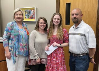Boulineau awarded the Delta Kappa Gamma Grant-in-Aid Scholarship