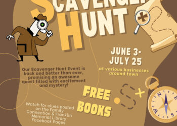 Don’t miss the scavenger hunt