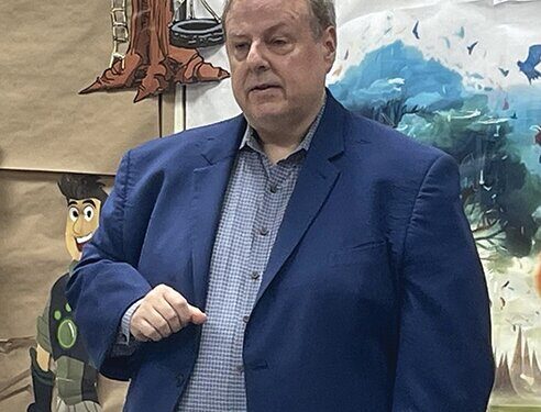 Fitzner speaks to the Veterans