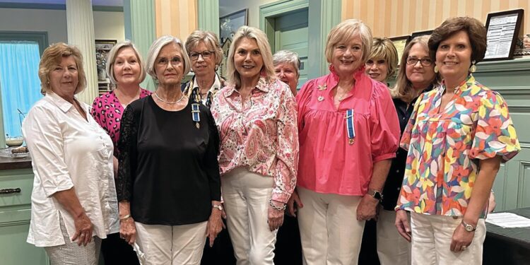 Governor David Emanuel – Adam Brinson Chapter of DAR installs new officers