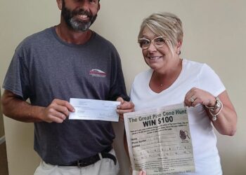 Johnson wins ‘The Great Pine Cone Hunt’