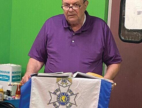 Lisenby speaks to Four Rivers Patriots Chapter