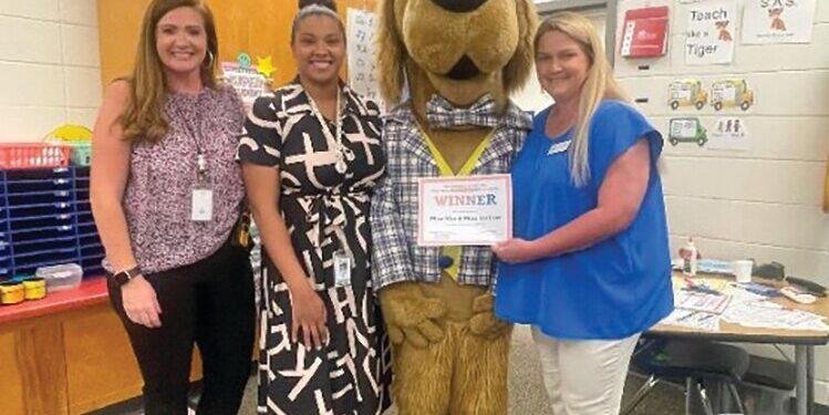 The Sunshine House Child Abuse Prevention door decorating contest