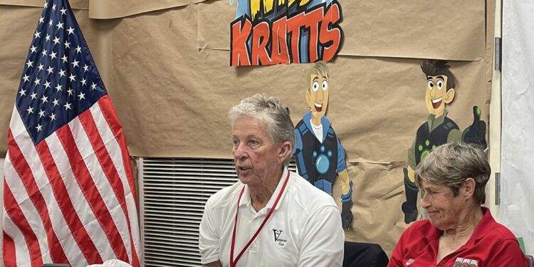 Veterans meet at the Library