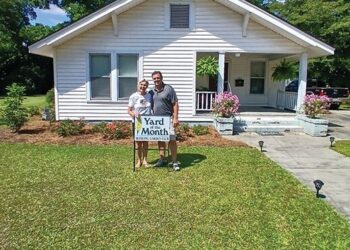 Smith home named ‘Yard of the Month’