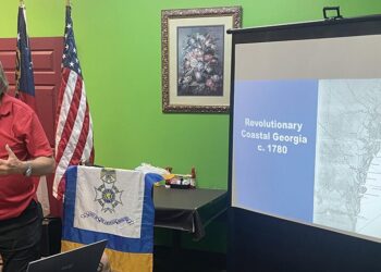 Derden speaks to Four Rivers Patriots