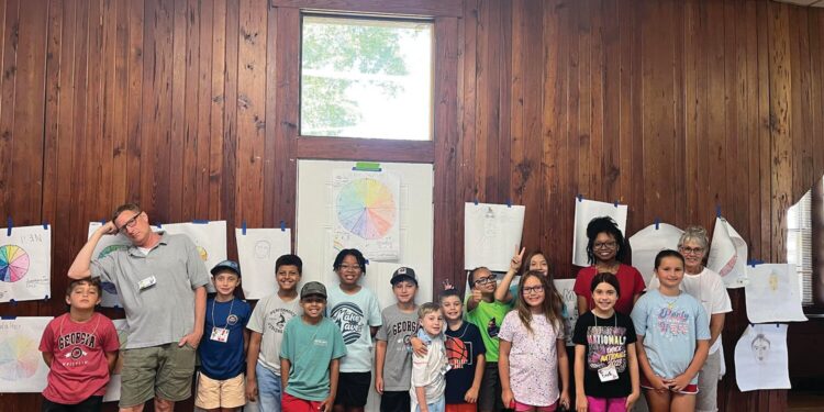 EAC art camp held at Vann Community House
