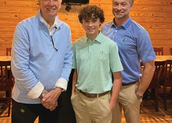 Lawson Frye presents speech to Exchange