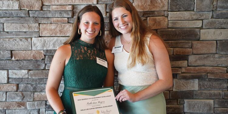 Rogers recognized as 2024 Georgia 4-H Achievement Scholarship recipient