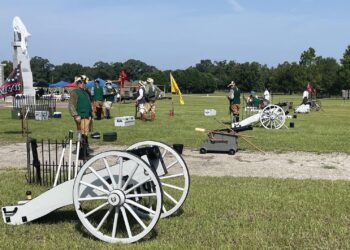 Brier Creek Artillery attends SCV event