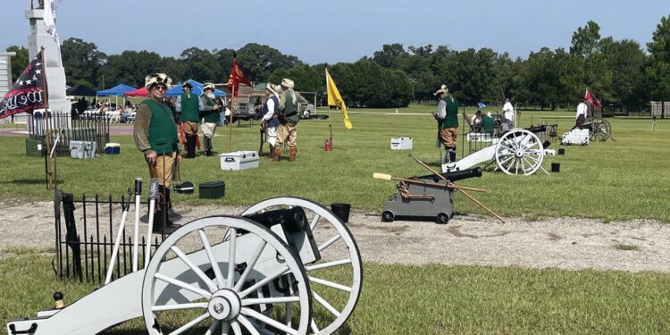 Brier Creek Artillery attends SCV event