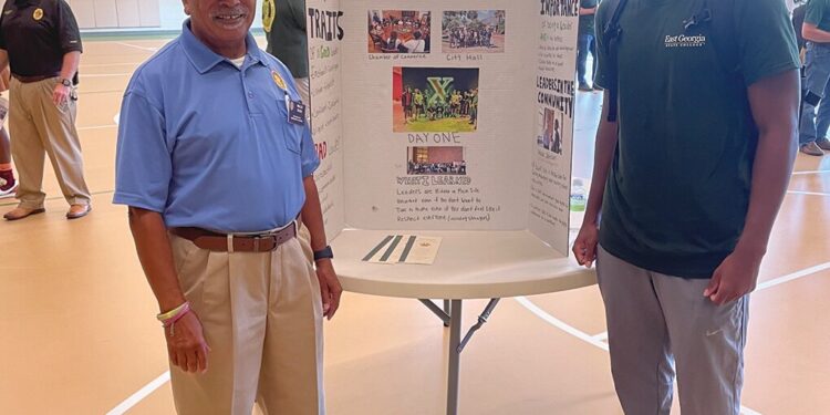 Bush attends Bobcat Summer Leadership luncheon