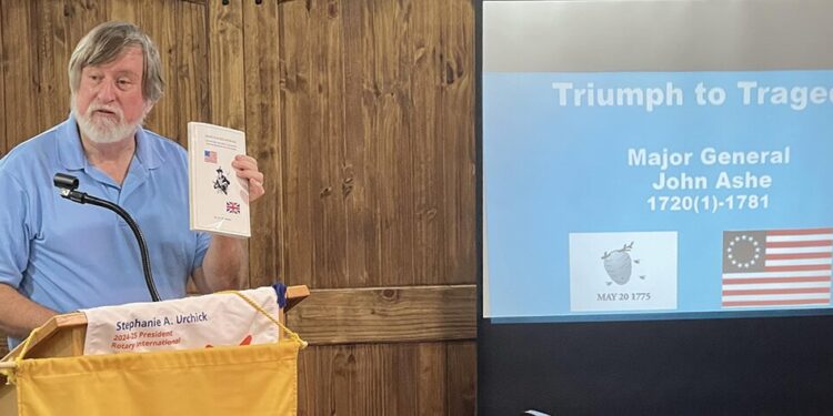 Derden speaks to Brier Creek