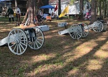 Brier Creek Artillery attends Ebenezer