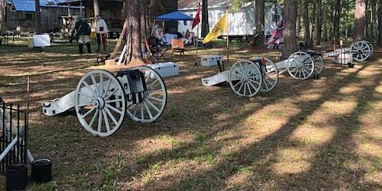 Brier Creek Artillery attends Ebenezer