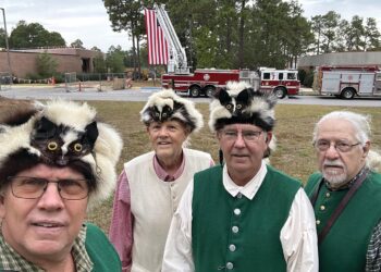 Brier Creek Artillery fires at EGSC 9/11 Commemoration