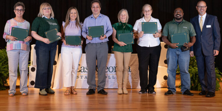 East Georgia State College honors employees at Appreciation and Recognition Program
