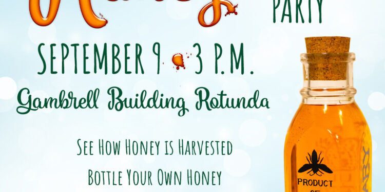 Honey Extraction Party at East Georgia State College scheduled for September 9