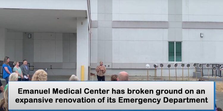 Video - Emanuel Medical Center breaks ground on Emergency Department renovations