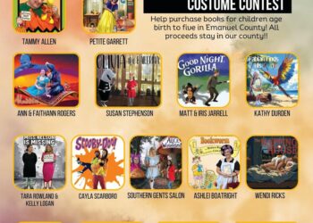 Cast your votes for the Emanuel County Ferst Readers Costume Contest