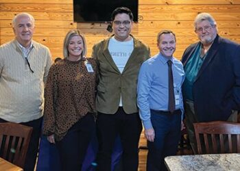 Damien Scott and Dr. Randy Brown speaks to Exchange