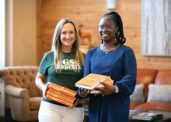 East Georgia State College receives book donation from Crider Foods