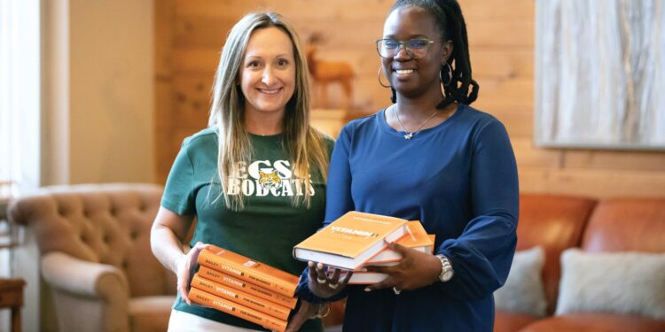 East Georgia State College receives book donation from Crider Foods
