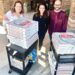 SPS PTO surprises staff with pizza
