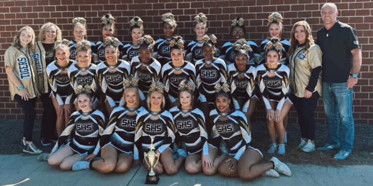 Swainsboro High School Cheerleaders triumph at Sweet Onion Cheer Classic