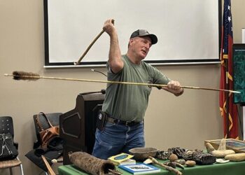 DAR enjoys adventures of collecting Indian Artifacts program